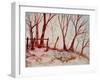 Shadow Trees-Neela Pushparaj-Framed Giclee Print