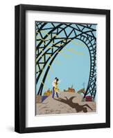 Shadow Walse-Pierre Henri Matisse-Framed Premium Giclee Print