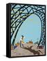 Shadow Walse-Pierre Henri Matisse-Framed Stretched Canvas