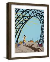 Shadow Walse-Pierre Henri Matisse-Framed Giclee Print