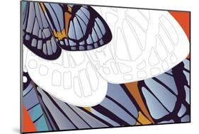 Shadowed Wing of Iris-Belen Mena-Mounted Giclee Print