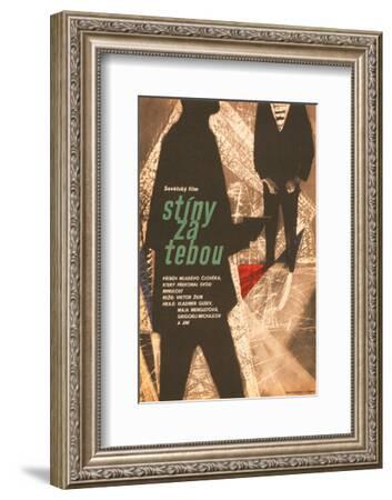 Shadows Behind You-Stiny--Framed Art Print