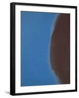 Shadows II, 1979 (blue)-Andy Warhol-Framed Art Print