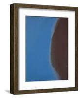 Shadows II, 1979 (blue)-Andy Warhol-Framed Art Print