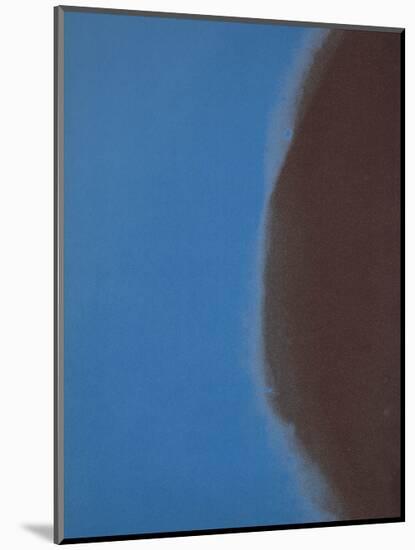 Shadows II, 1979 (blue)-Andy Warhol-Mounted Art Print