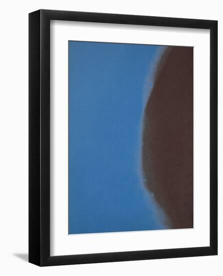 Shadows II, 1979 (blue)-Andy Warhol-Framed Giclee Print