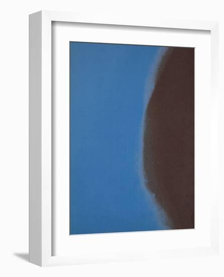 Shadows II, 1979 (blue)-Andy Warhol-Framed Giclee Print