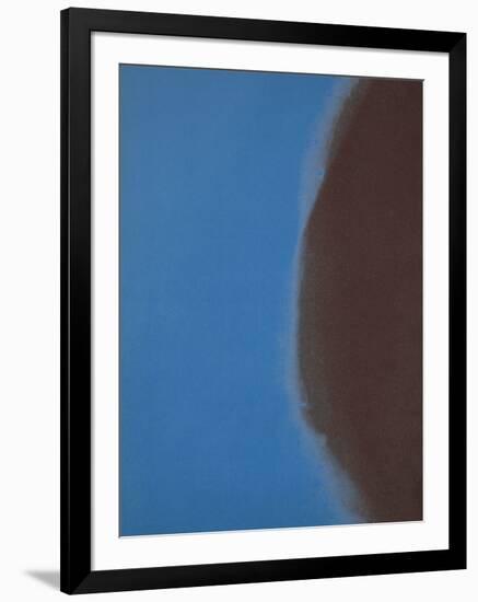 Shadows II, 1979 (blue)-Andy Warhol-Framed Giclee Print