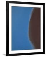 Shadows II, 1979 (blue)-Andy Warhol-Framed Art Print