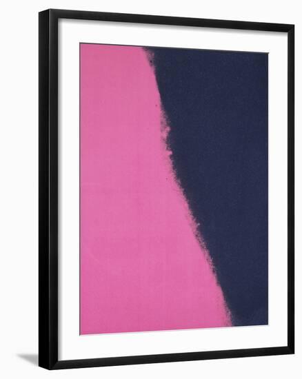 Shadows II, 1979 (pink)-Andy Warhol-Framed Art Print