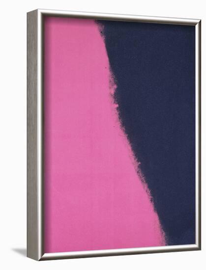 Shadows II, 1979 (pink)-Andy Warhol-Framed Art Print