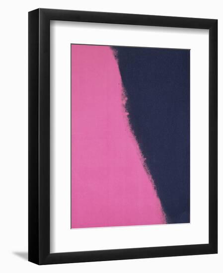 Shadows II, 1979 (pink)-Andy Warhol-Framed Art Print