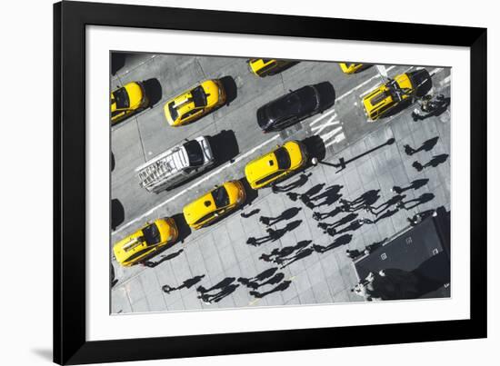 Shadows in NY-Moises Levy-Framed Photographic Print