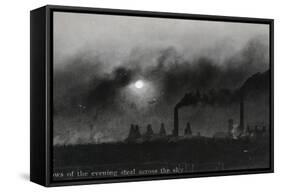 Shadows of the Evening Steal across the Sky-English Photographer-Framed Stretched Canvas