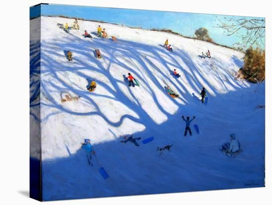 Shadows on a Hill, Monyash-Andrew Macara-Stretched Canvas