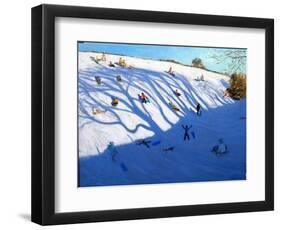 Shadows on a Hill, Monyash-Andrew Macara-Framed Premium Giclee Print