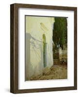 Shadows on a Wall in Corfu-John Singer Sargent-Framed Giclee Print