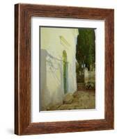 Shadows on a Wall in Corfu-John Singer Sargent-Framed Giclee Print