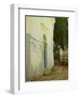 Shadows on a Wall in Corfu-John Singer Sargent-Framed Giclee Print