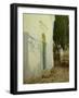 Shadows on a Wall in Corfu-John Singer Sargent-Framed Giclee Print