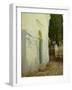 Shadows on a Wall in Corfu-John Singer Sargent-Framed Giclee Print