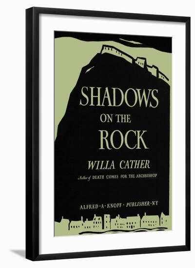 Shadows on the Rock-null-Framed Art Print