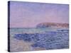 Shadows on the Sea, the Cliffs at Pourville, 1882-Claude Monet-Stretched Canvas