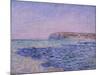 Shadows on the Sea, the Cliffs at Pourville, 1882-Claude Monet-Mounted Giclee Print