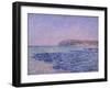 Shadows on the Sea, the Cliffs at Pourville, 1882-Claude Monet-Framed Giclee Print