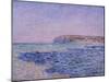 Shadows on the Sea, the Cliffs at Pourville, 1882-Claude Monet-Mounted Giclee Print