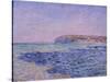 Shadows on the Sea, the Cliffs at Pourville, 1882-Claude Monet-Stretched Canvas