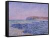 Shadows on the Sea, the Cliffs at Pourville, 1882-Claude Monet-Framed Stretched Canvas