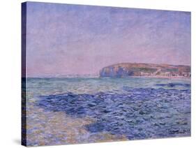 Shadows on the Sea, the Cliffs at Pourville, 1882-Claude Monet-Stretched Canvas