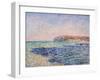 Shadows on the Sea - the Cliffs at Pourville by Claude Monet-Fine Art-Framed Photographic Print