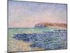 Shadows on the Sea - the Cliffs at Pourville by Claude Monet-Fine Art-Mounted Photographic Print