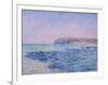 Shadows on the Sea. The Cliffs at Pourville-Claude Monet-Framed Giclee Print