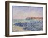 Shadows on the Sea - the Cliffs at Pourville-Claude Monet-Framed Giclee Print