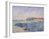 Shadows on the Sea - the Cliffs at Pourville-Claude Monet-Framed Giclee Print