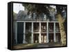 Shadows on the Teche Plantation House, New Iberia, Louisiana, USA-Ethel Davies-Framed Stretched Canvas