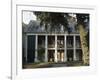 Shadows on the Teche Plantation House, New Iberia, Louisiana, USA-Ethel Davies-Framed Photographic Print