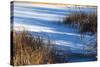 Shadows Upon Snow Covered Pond-Anthony Paladino-Stretched Canvas