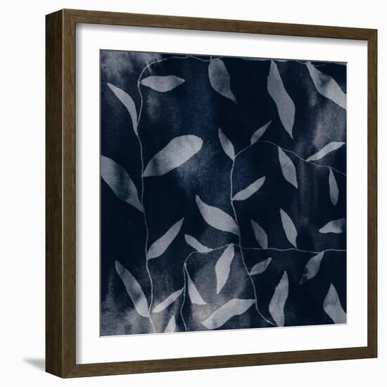 Shadowy Vines I-Victoria Barnes-Framed Art Print