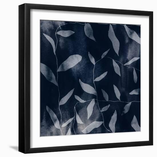 Shadowy Vines I-Victoria Barnes-Framed Art Print