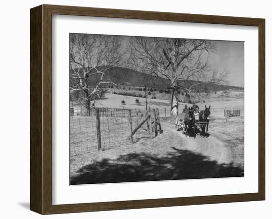 "Shadwell", Birthplace of Thomas Jefferson-null-Framed Photographic Print