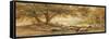 Shady Quiet-Samuel Palmer-Framed Stretched Canvas