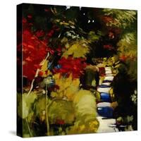 Shady Side-Lou Wall-Stretched Canvas