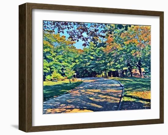 Shady View-Sarah Butcher-Framed Art Print