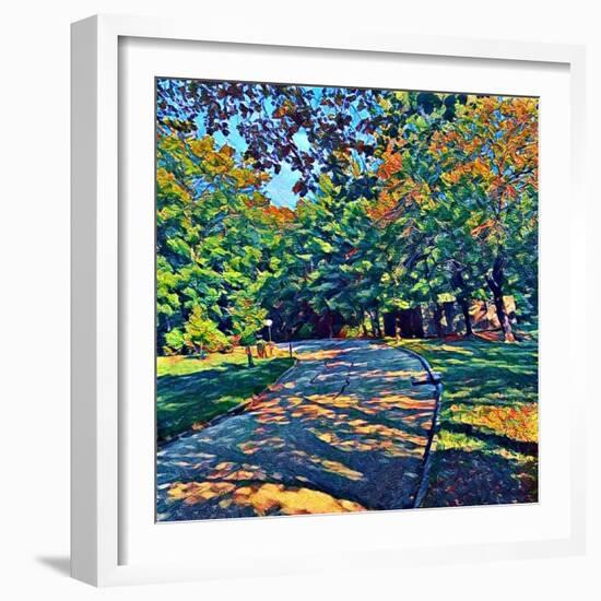 Shadyview Lane-Sarah Butcher-Framed Art Print