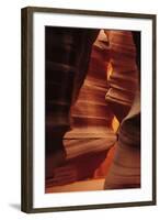 Shaft of Light, Upper Antelope Canyon, Page, Arizona, USA-Michel Hersen-Framed Photographic Print