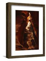 Shaft of Light, Upper Antelope Canyon, Page, Arizona, USA-Michel Hersen-Framed Photographic Print